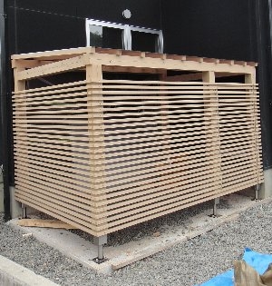 犬小屋新築